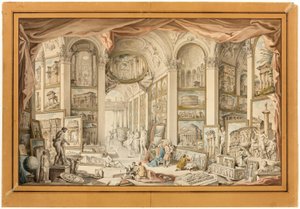 古代ローマ 作： Giovanni Paolo Panini