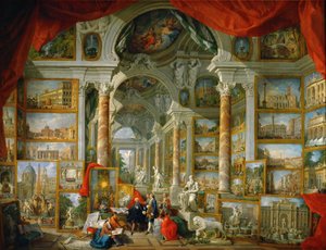 モダンローマを望む写真ギャラリーモダンローマ 作： Giovanni Paolo Pannini