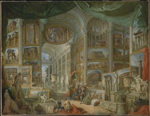 古代ローマ、1757年 作： Giovanni Paolo Pannini