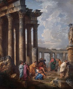 São Paulo em Malta agarrando a víbora 作： Giovanni Paolo Pannini