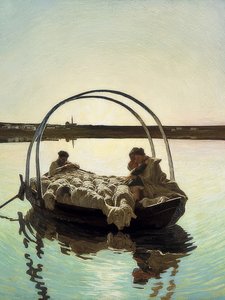 Ave Maria a trasbordo（交差点のAve Maria）。 1886