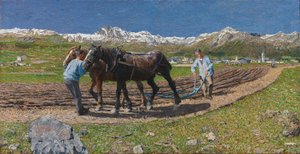  作： Giovanni Segantini
