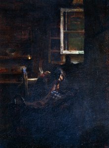 空のクレードル 作： Giovanni Segantini