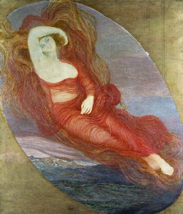 愛の女神 作： Giovanni Segantini