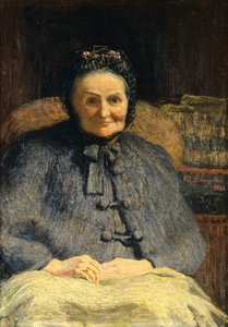 ジョヴァンニ・セガンティーニ（1858-1899）による「カジラーギ・オリアーニ夫人の肖像