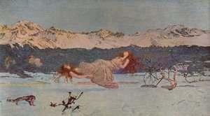 贅沢の罰、1891 1935 作： Giovanni Segantini