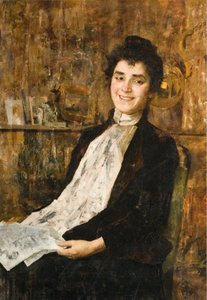 妻ルイサの肖像 作： Giovanni Sottocornola