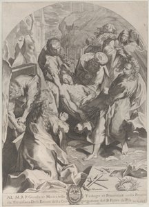 埋葬、約。 1622年。 作： Giovanni Temini