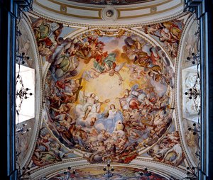 聖母の戴冠式、1725 作： Giovanni Tuccari