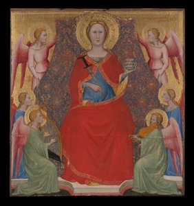 即位した聖ルチア 作： Giovanni di Bartolomeo Cristiani