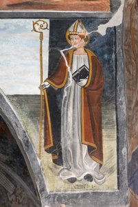 トゥールの聖マルタン、ローマの司教、軍人 作： Giovanni di Cherasco Botoneri