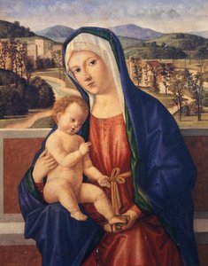 マドンナとチャイルド (絵画) 作： Giovanni di Niccolo Mansueti
