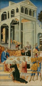 洗礼者聖ヨハネの首をヘロデに求めるサロメ、145560。 作： Giovanni di Paolo