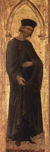 祝福されたアンドレア・ガレラーニは1251年、1447年から1465年に亡くなりました。 作： Giovanni di Paolo