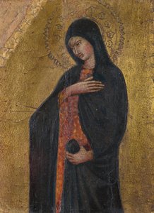 聖母受胎告知 作： Giovanni di Paolo