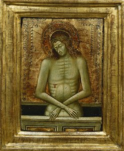 墓のキリスト、 作： Giovanni di Paolo di Grazia