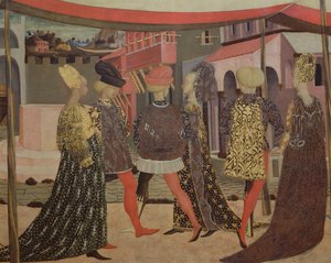 Adimari Cassone、c.1450（パネル上のテンペラ） 作： Giovanni di Ser Giovanni Scheggia