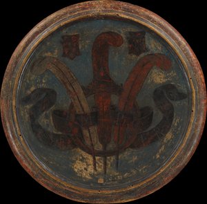 栄光の凱旋、壮大なロレンツォの誕生の救世主、逆、c。 1449（木の上のテンペラ、シルバー、ゴールド） 作： Giovanni di Ser Giovanni Scheggia