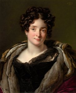マダム・ジャック・ルイ・エティエンヌ・レイゼ・コレット・デジレ・テレーズ・ゴドフロワ、1782年から1850年、1823年。 作： Girodet de Roucy Trioson