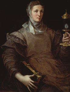 セントクレア、1530 作： Girolamo Mazzola Bedoli