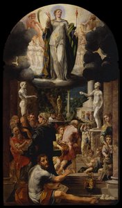 聖母の無原罪懐胎、1539 作： Girolamo Mazzola Bedoli