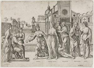 ApellesのCalumny、c。 1500-1506。