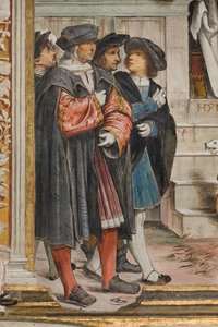 中央身廊、第4南スパン、ヘクセ・ホモ、ジローラモ・ロマニノ 作： Girolamo Romanino