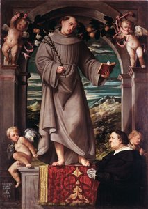 パドヴァの聖アントニオ 作： Girolamo Romanino