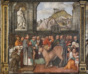 ラバの奇跡、北壁、聖者の学校、2195188 の詳細 作： Girolamo Tessari