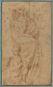 2 つの図 作： Girolamo da Carpi