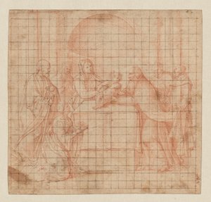 神殿でのプレゼンテーション 作： Girolamo da Santacroce