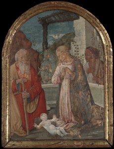 降誕 作： Girolamo di Benvenuto
