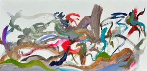 自然を愛する（絵画） 作： Gisela Gaffoglio