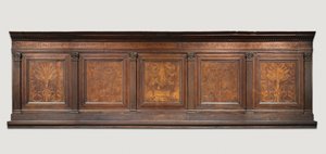 聖なる戸棚からの上部パネル、c。 1460-1475。 作： Giuliano da Maiano