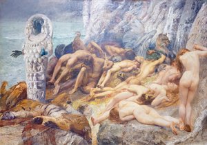 Diana de Éfeso e os escravos 作： Giulio Aristide Sartorio