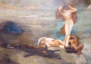 ゴルゴンと英雄 作： Giulio Aristide Sartorio