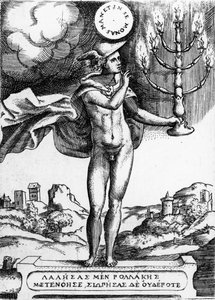 エルメス、1555年（彫刻） 作： Giulio Bonasone