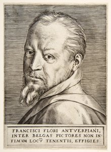 フランツ・フローリスの肖像 作： Giulio Bonasone