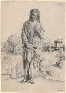 洗礼者聖ヨハネ 作： Giulio Campagnola