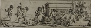 バッカナール 作： Giulio Carpioni