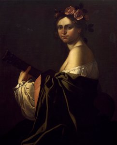 ギターを弾く歌姫 作： Giulio Carpioni