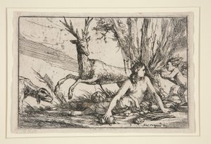 地球、四大元素より 作： Giulio Carpioni