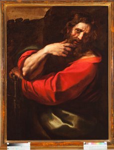 聖パウロの表現 ジュリオ・チェーザレ・プロカッチーニ（1574-1625）の作品 作： Giulio Cesare Procaccini