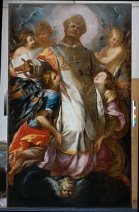 栄光のSt.Charles 作： Giulio Cesare Procaccini