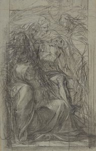 ピエタのための習作、1604年。 作： Giulio Cesare Procaccini
