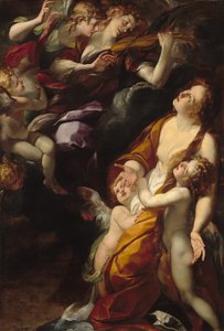 マグダレンのエクスタシー 作： Giulio Cesare Procaccini
