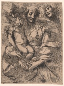 聖家族 作： Giulio Cesare Procaccini