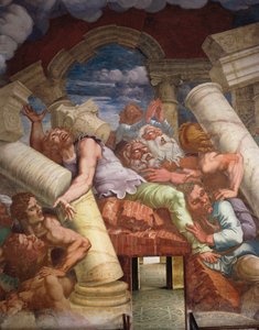 巨人の部屋 作： Giulio Romano