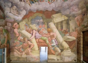 巨人の部屋 作： Giulio Romano