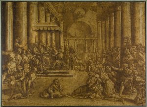 コンスタンティヌスの寄付 作： Giulio Romano
